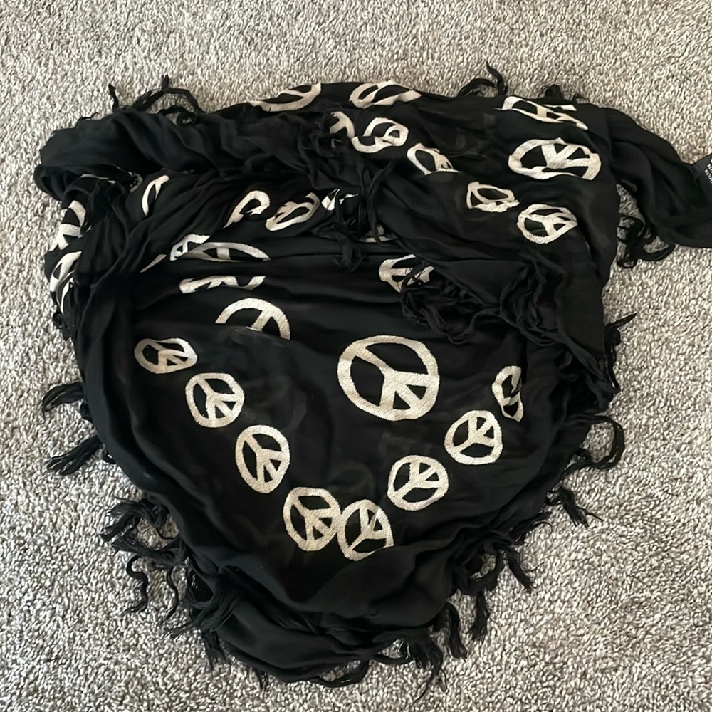 Peace scarf